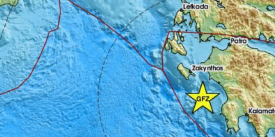 Dva jaka zemljotresa u Grčkoj! Potresi od 5,6 i 5,7 po Rihteru pogodili jug zemlje!