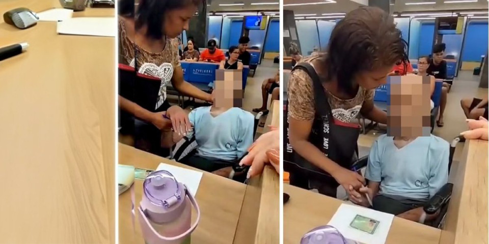 Zašto izgleda tako bledo?! Kakva prevara! Žena dovezla leš u banku i koristila ruku mrtvaca za potpis! (VIDEO)